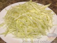 Салат из сыра, свежей капусты и моркови